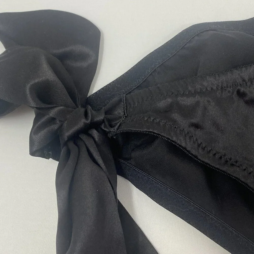 Agent Provocateur Marylin Black Silk Brief Small NWT - Picture 6 of 10